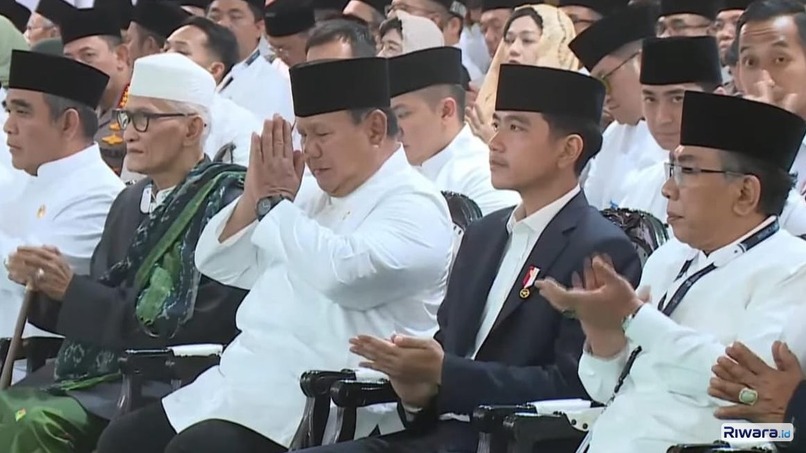 Presiden Prabowo Subianto menghadiri pembukaan Muktamar NU ke 35 di Jombang Kamis 27 Agustus 2026